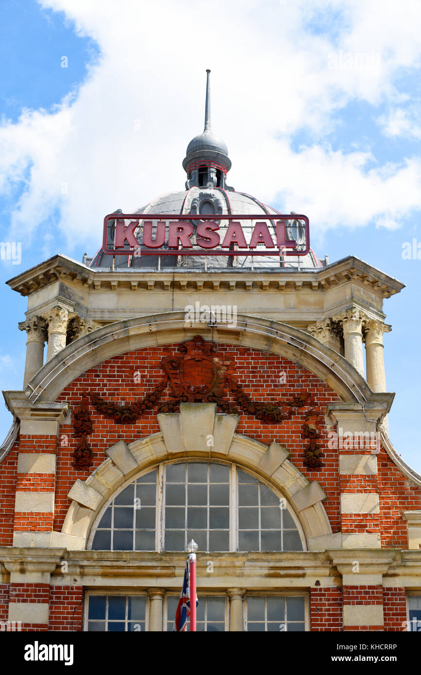 Kursaal in Southend on Sea, Essex, UK. Historic building Stock Photo