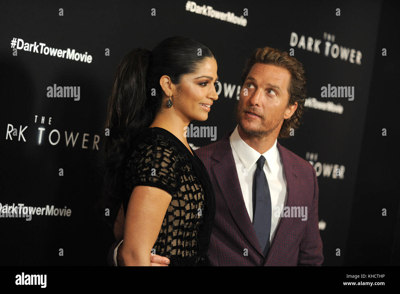 NEW YORK, NY - JULY 31: Matthew McConaughey, Camila Alves attends 'The