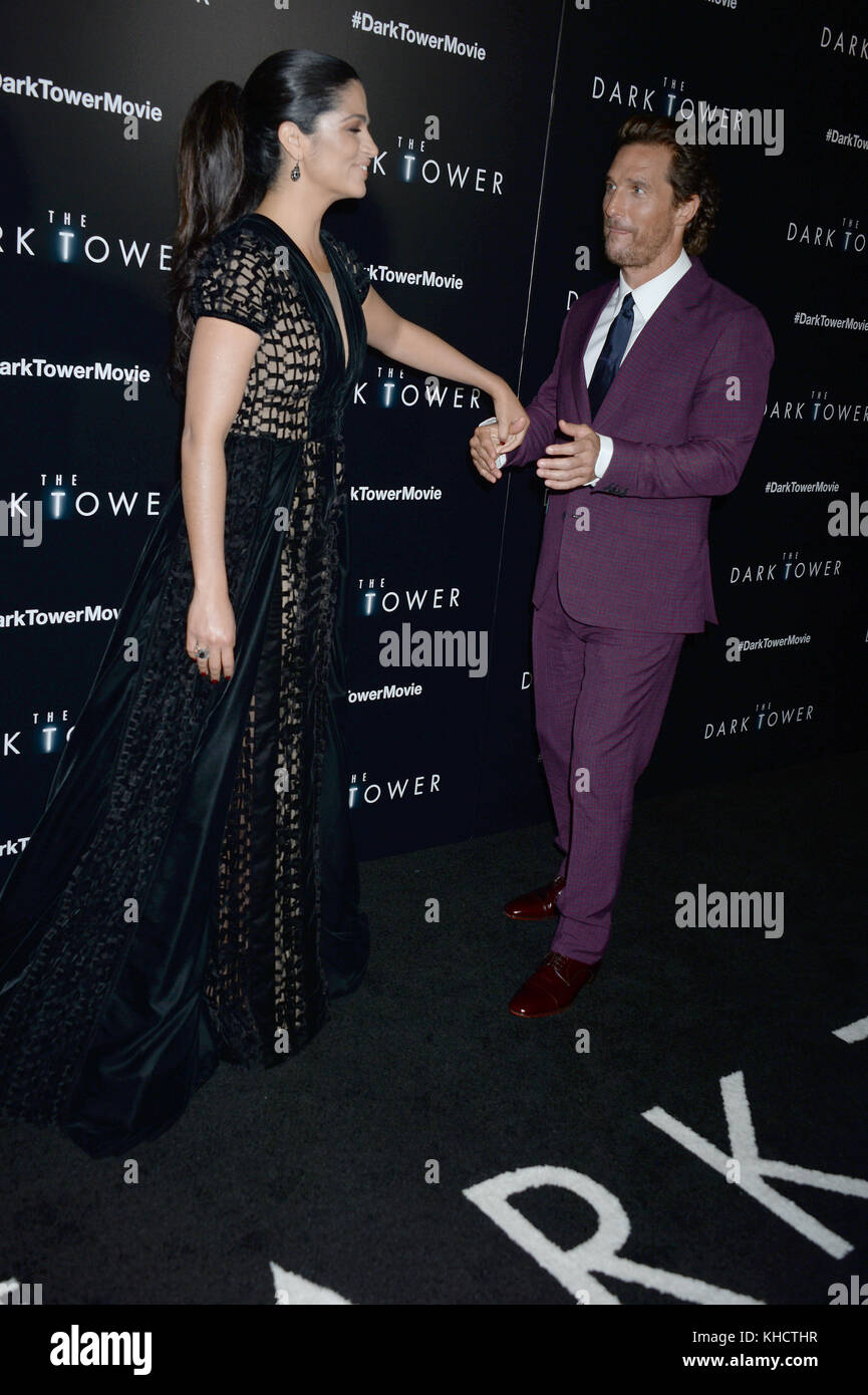 NEW YORK, NY - JULY 31: Matthew McConaughey, Camila Alves attends 'The