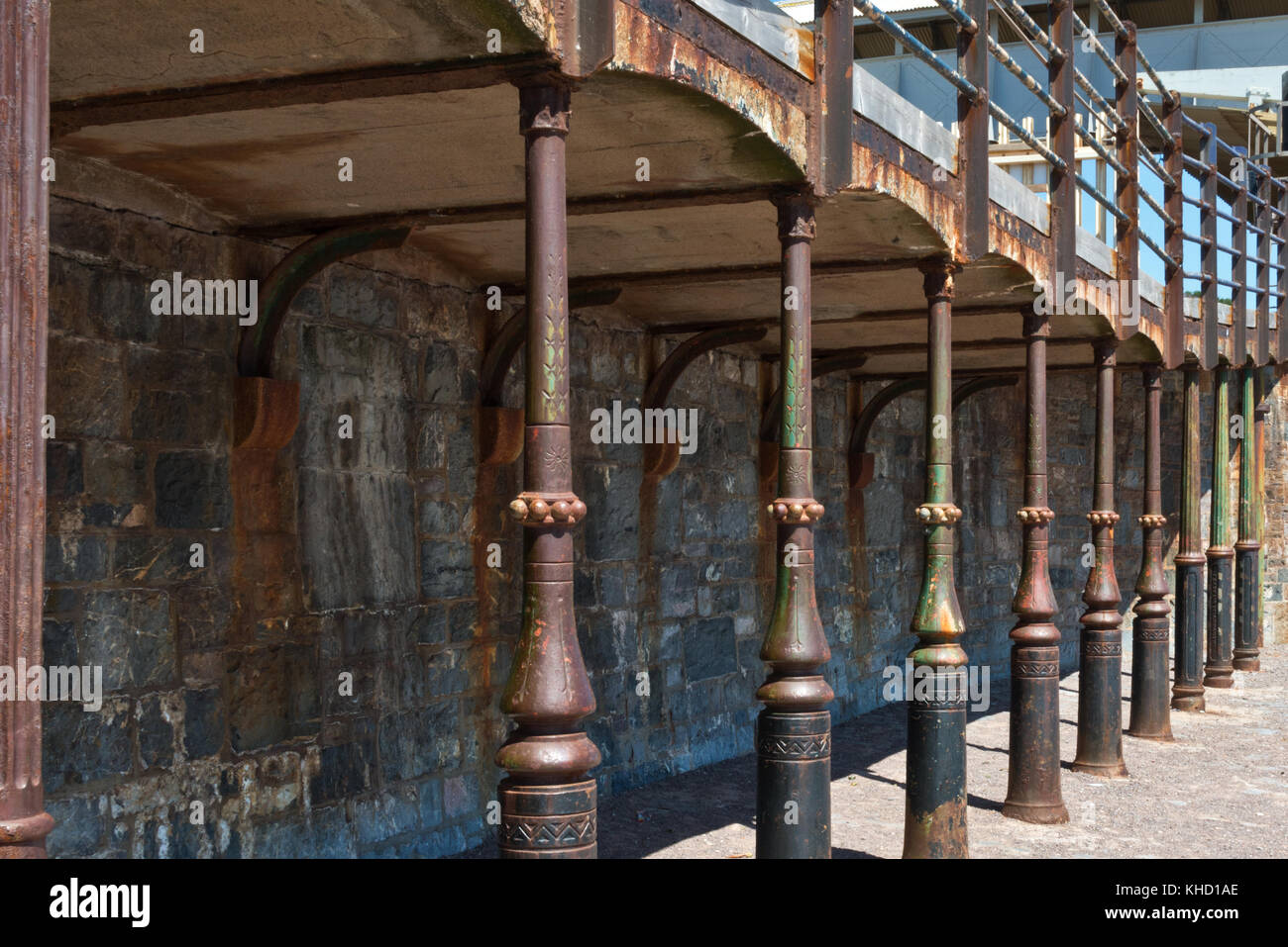Metal pillars hires stock photography and images Alamy