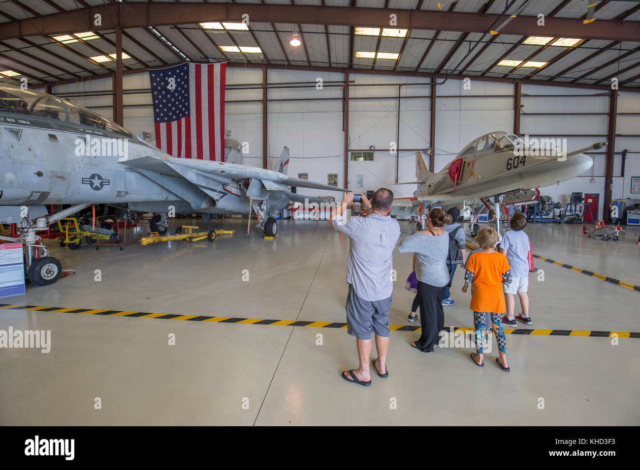 Valiant Air Command Warbird Museum in Titusville Florida UNited States Stock Photo