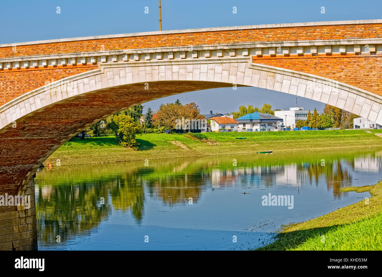 Sisak old bridge Stock Photo Alamy