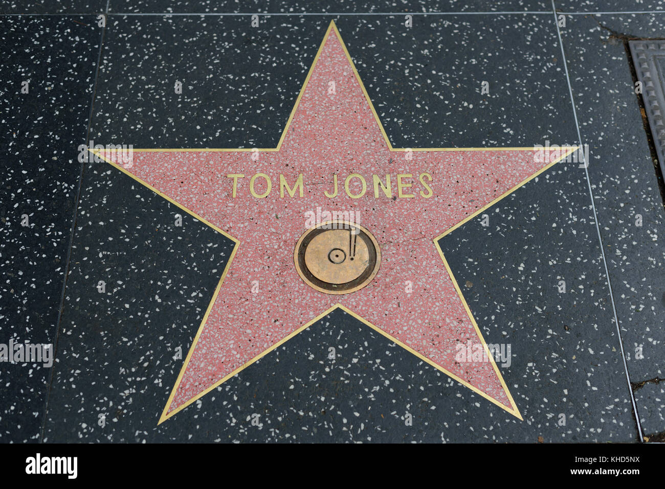 HOLLYWOOD, CA - DECEMBER 06: Tom Jones star on the Hollywood Walk of ...