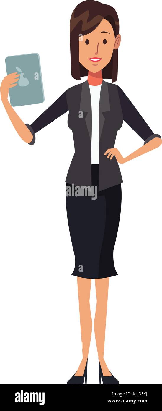 Business woman cartoon Stock Vector Image & Art - Alamy