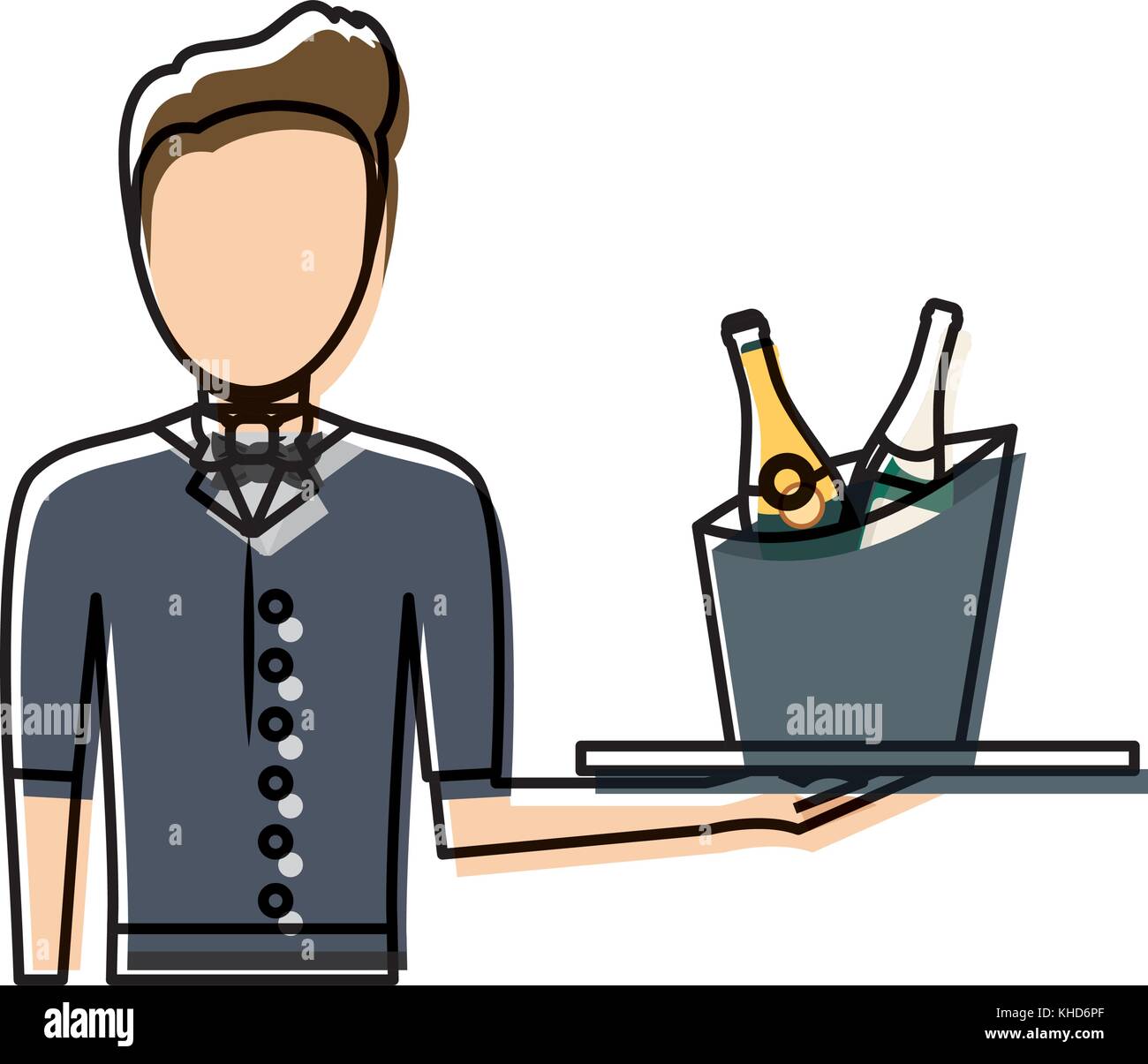 avatar bartender icon Stock Vector Image & Art - Alamy