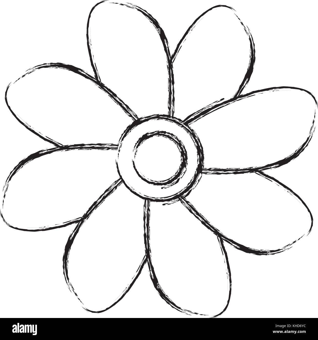 Beautiful flowers with petals Stock Vector Image & Art - Alamy