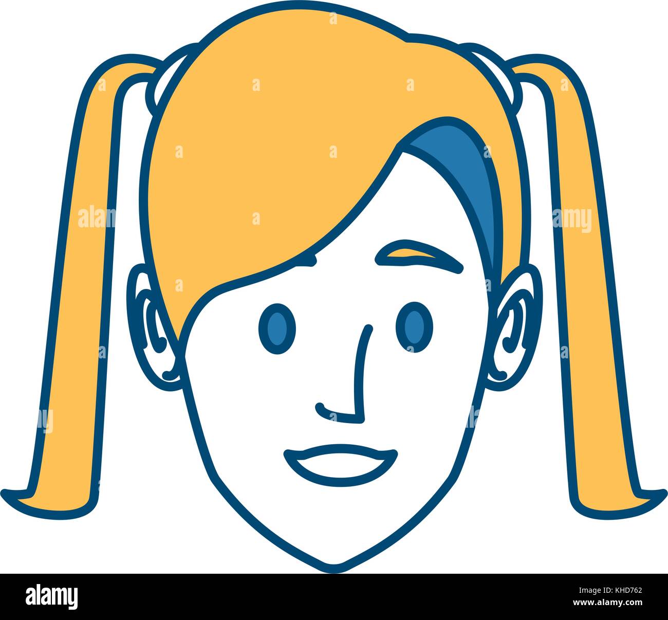 Woman face cartoon Stock Vector Image & Art Alamy