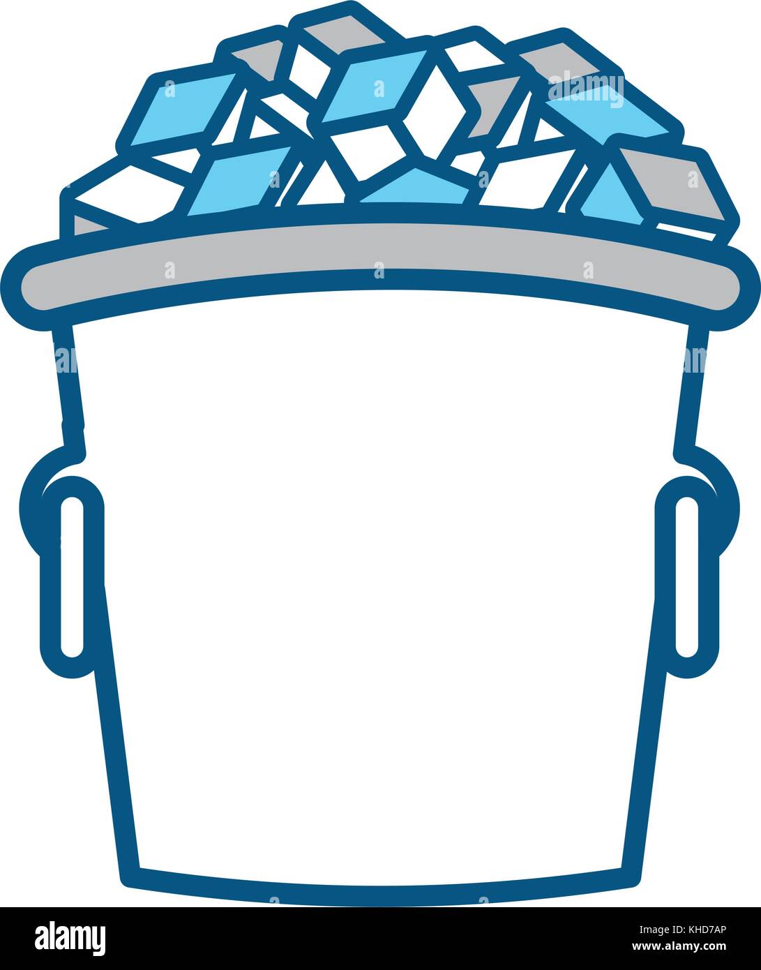 ice bucket icon Stock Vector Image & Art Alamy