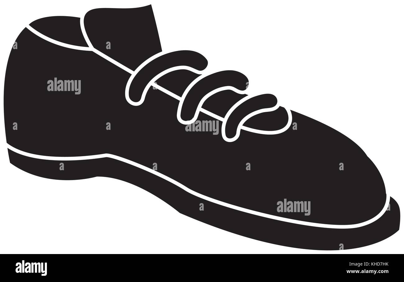 Shoe lace single Stock Vector Images - Alamy