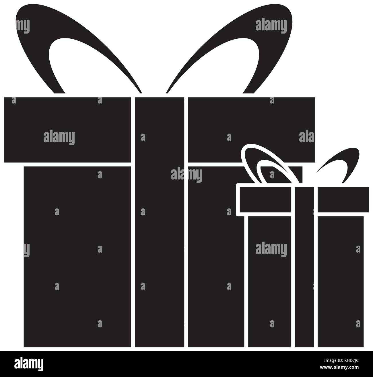 Gift boxes present isolated Stock Vector Image & Art - Alamy