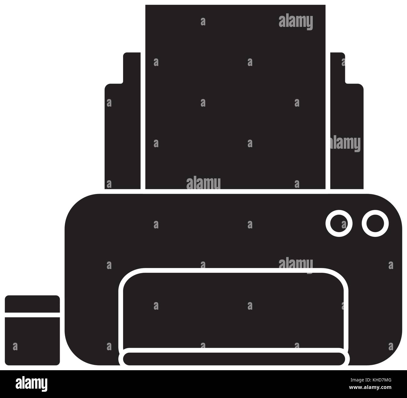 Office printer device Stock Vector Image & Art - Alamy