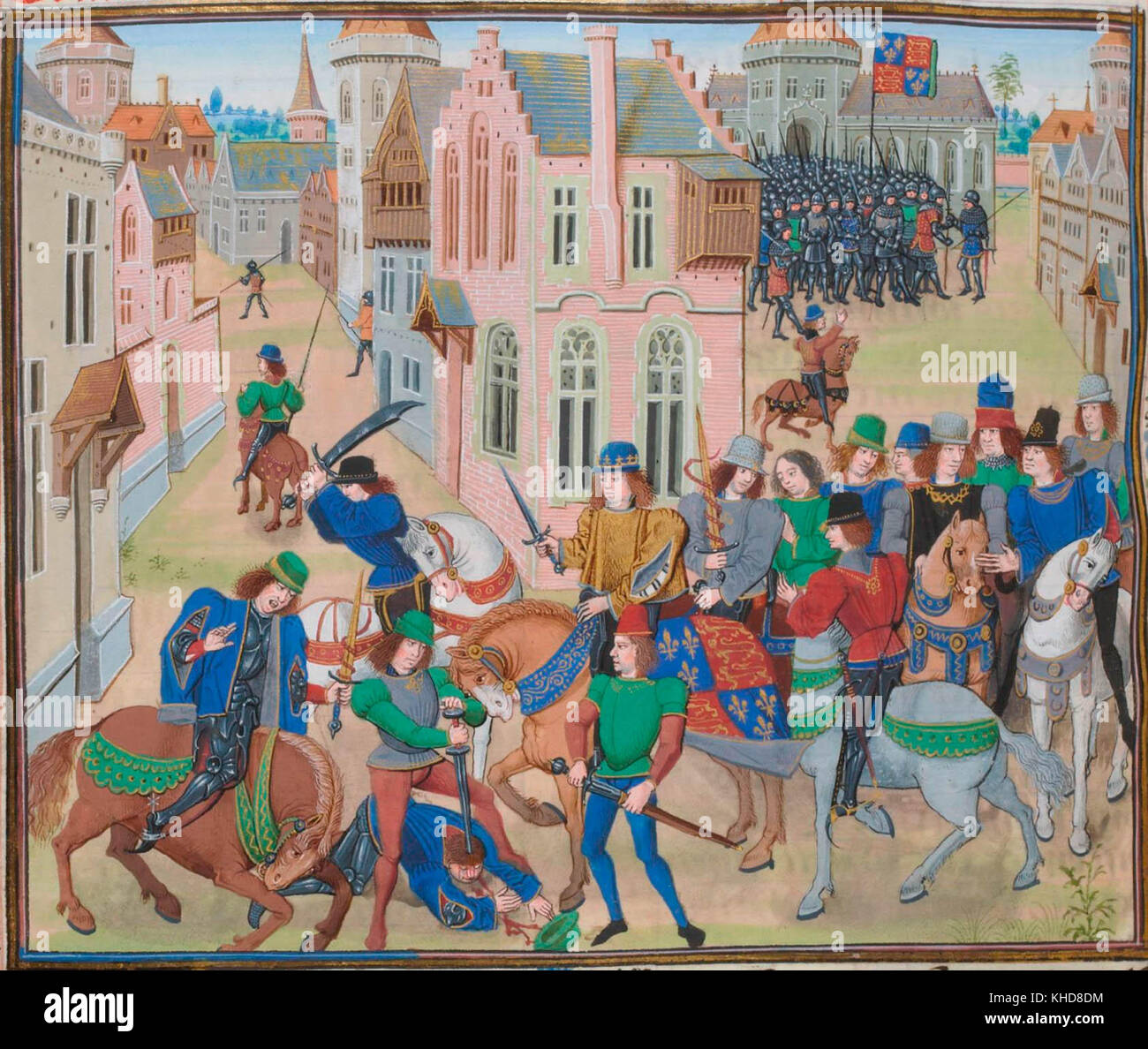 1381 Peasants Revolt Tyler High Resolution Stock Photography and Images