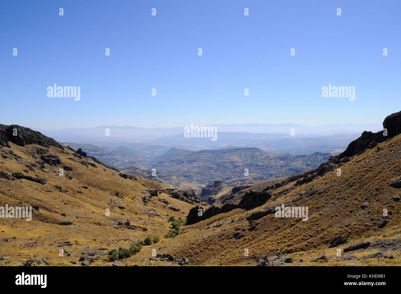 glen, mountain Stock Photo