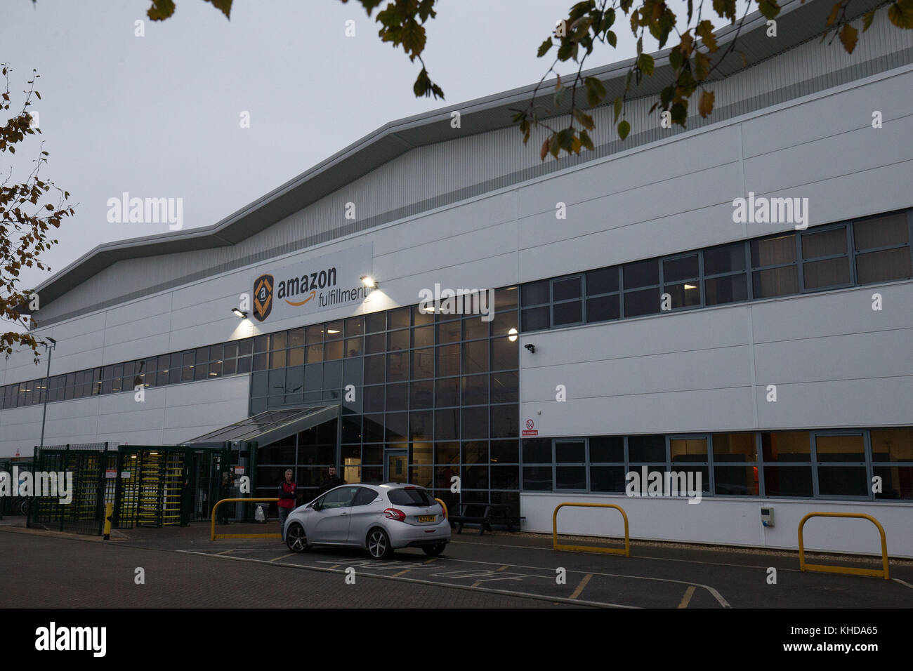 Amazon Fulfilment Centre Warehouse In High Resolution Stock Photography