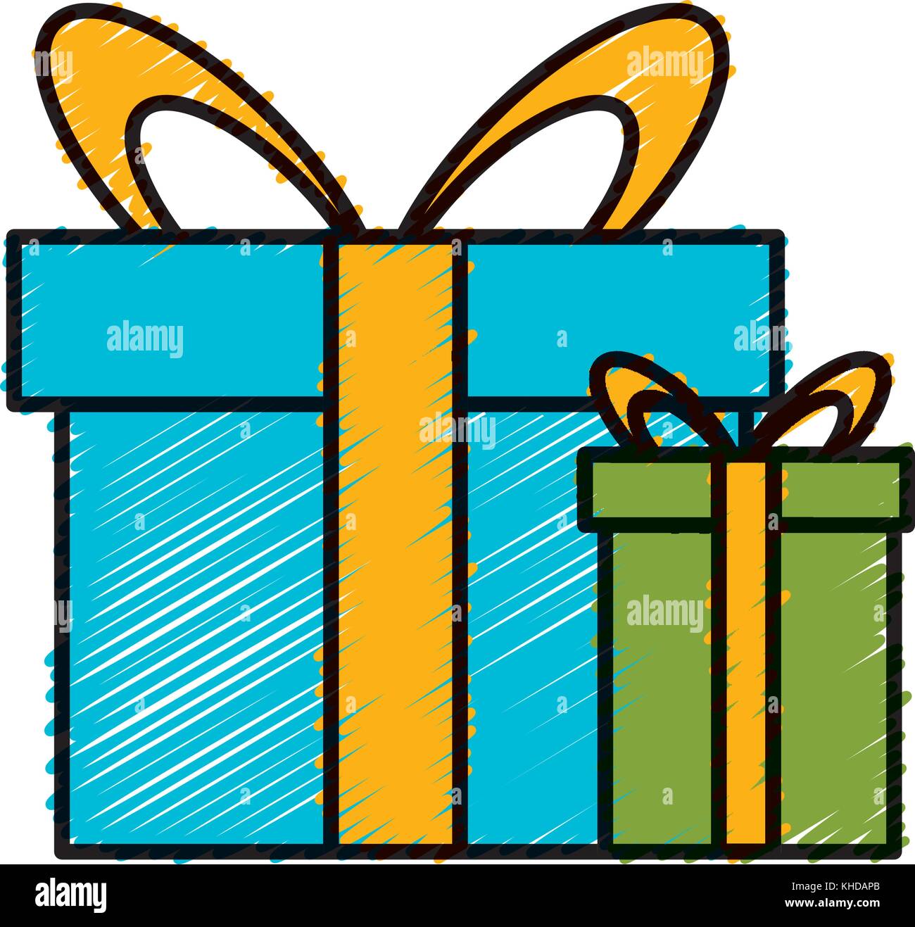 Gift boxes isolated Stock Vector Image & Art - Alamy