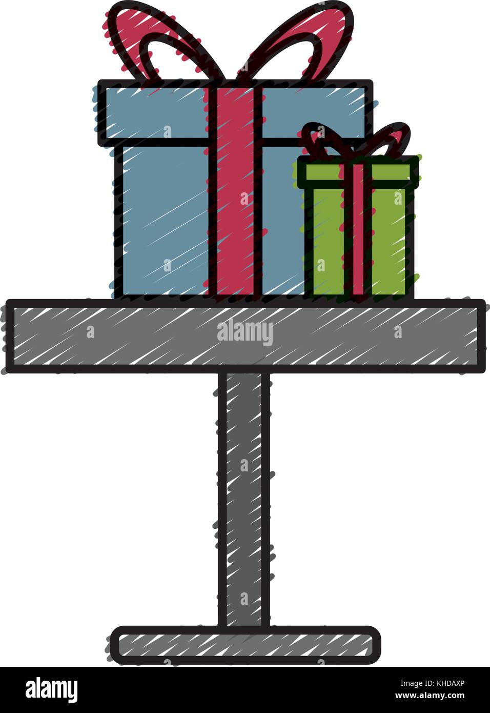 Gift boxes isolated Stock Vector Image & Art - Alamy