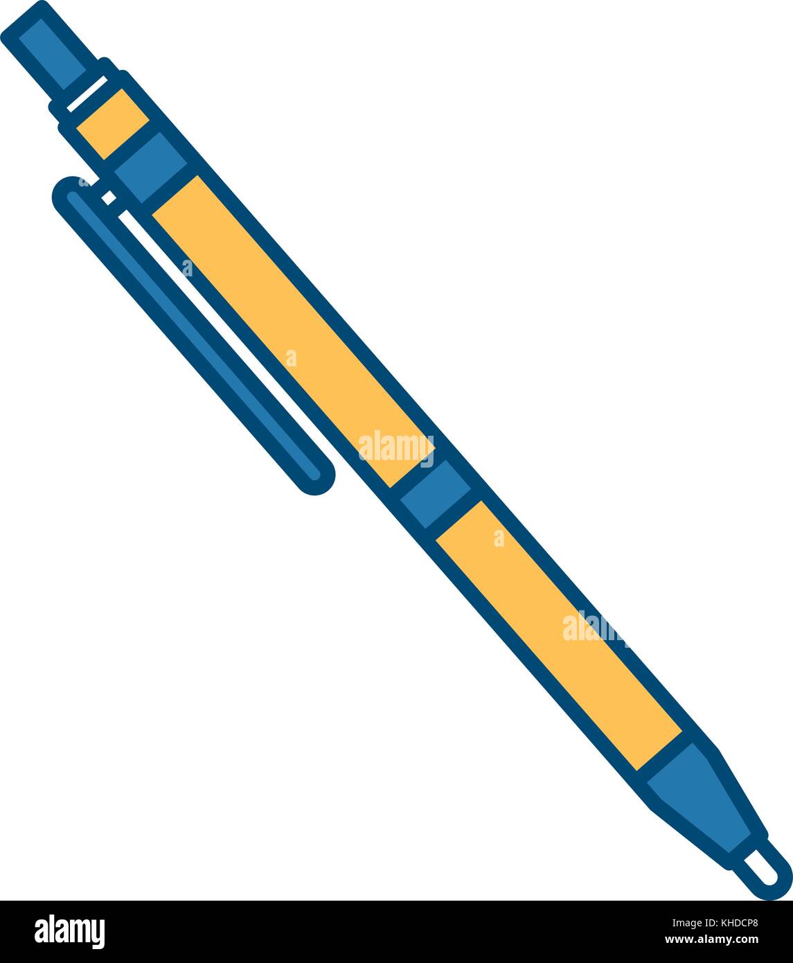 Ballpoint pen isolated Stock Vector Image & Art - Alamy
