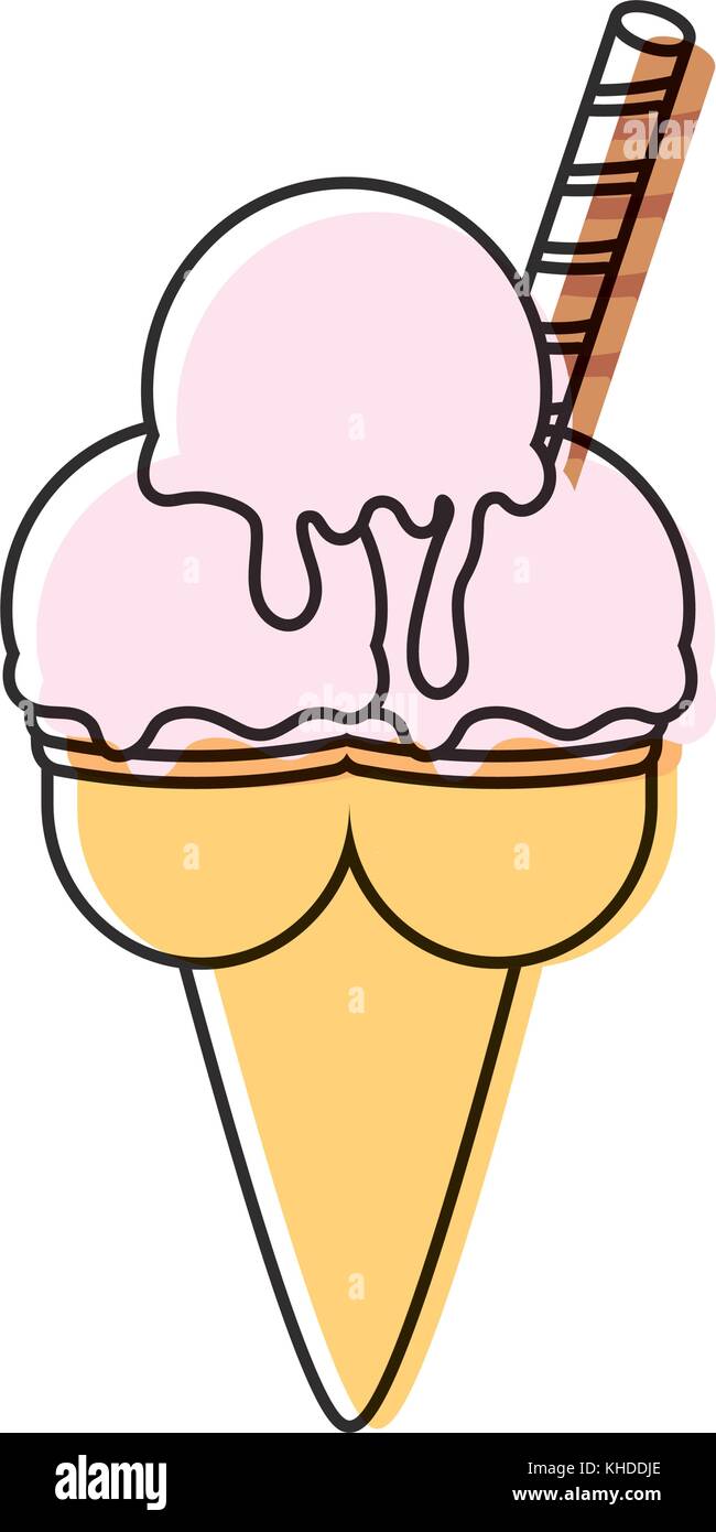ice cream icon Stock Vector Image & Art - Alamy