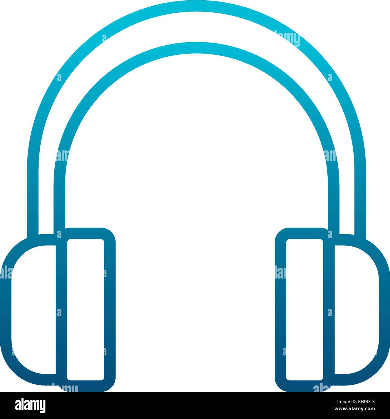 Music headphones device Stock Vector Image & Art - Alamy