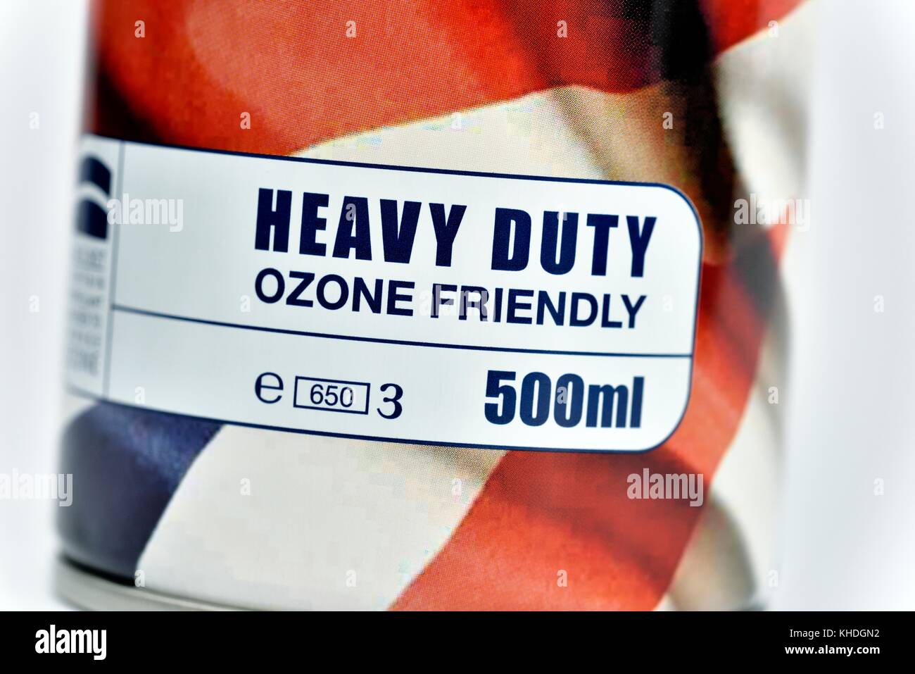 ozone friendly message Stock Photo