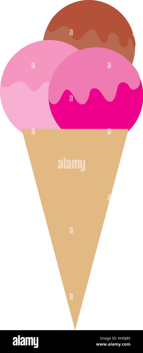 Isolated ice cream design Stock Vector Image & Art - Alamy