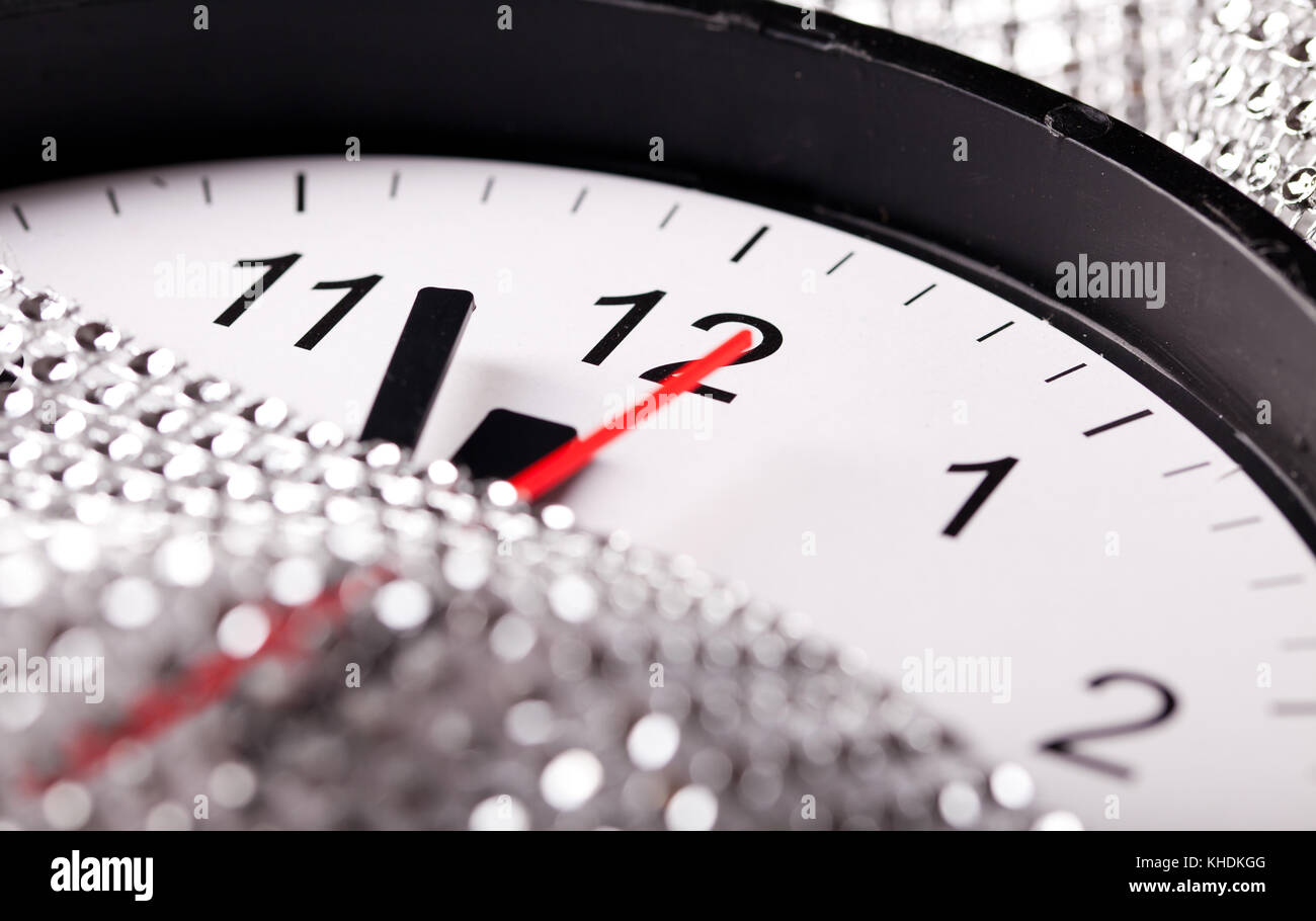 twelve o'clock new year's eve Stock Photo Alamy