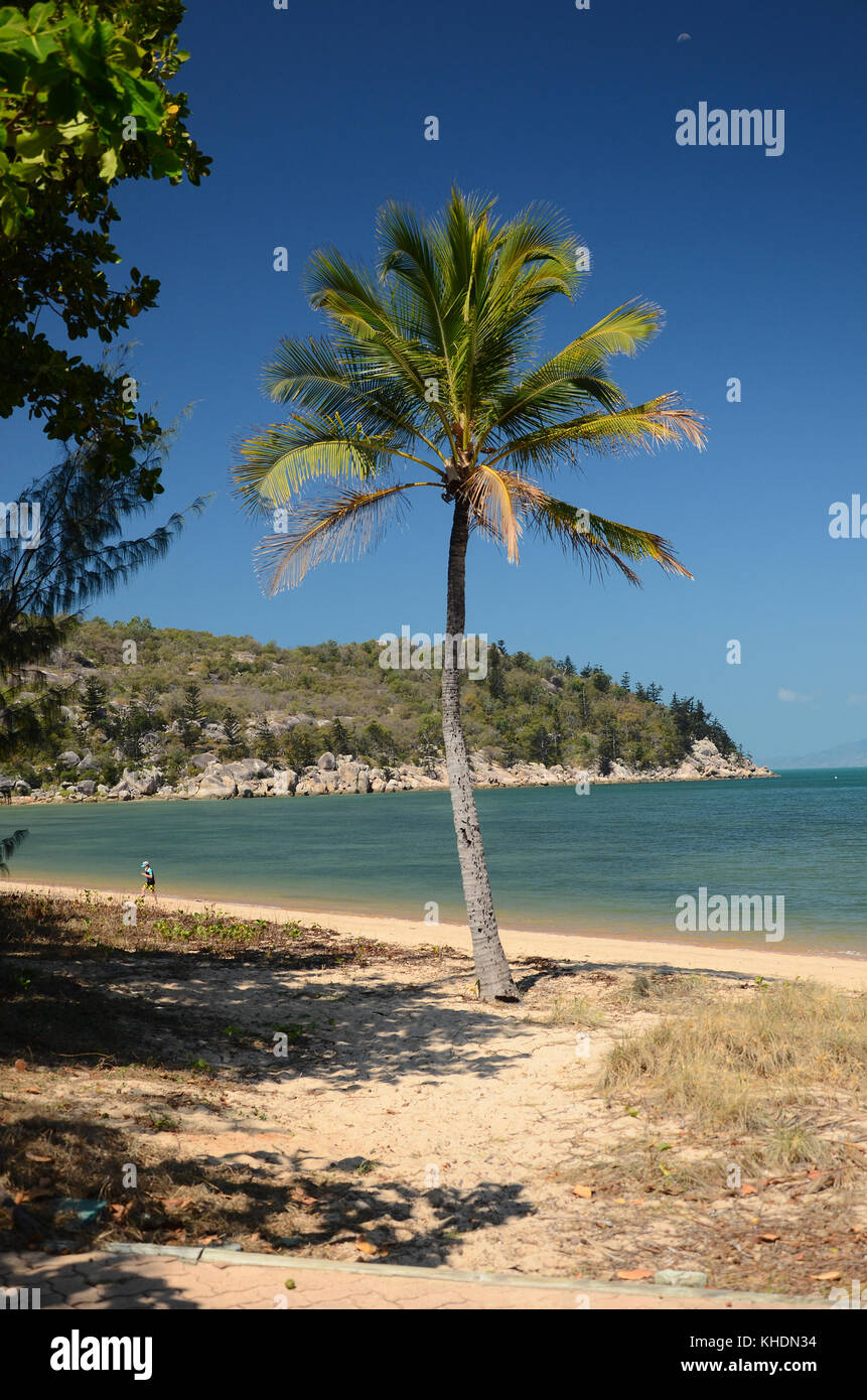 picnic bay jetty island Queensland. Australia Stock Photo Alamy