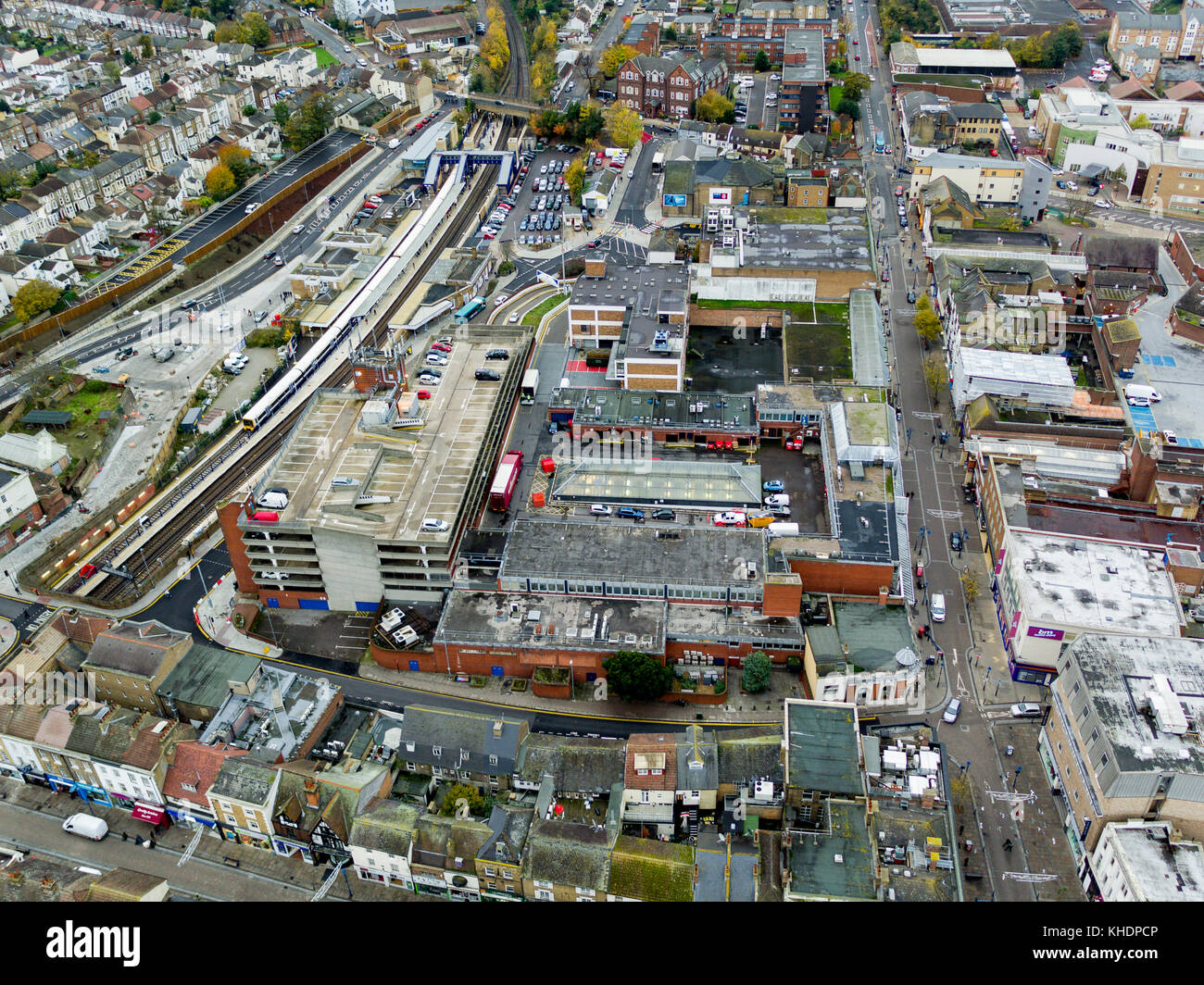Aerial view of Thamesgate shopping centre, Gravesend, Kent, UK Stock Photo Alamy Aerial view of Thamesgate shopping centre, Gravesend, Kent, UK Stock Photo Alamy