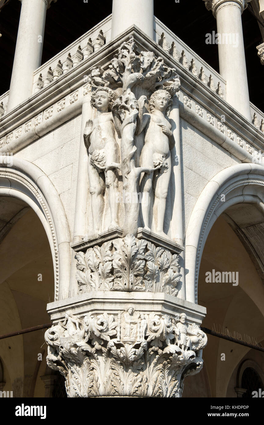 ITALY, VENETO, VENICE, DUCALE PALACE Stock Photo