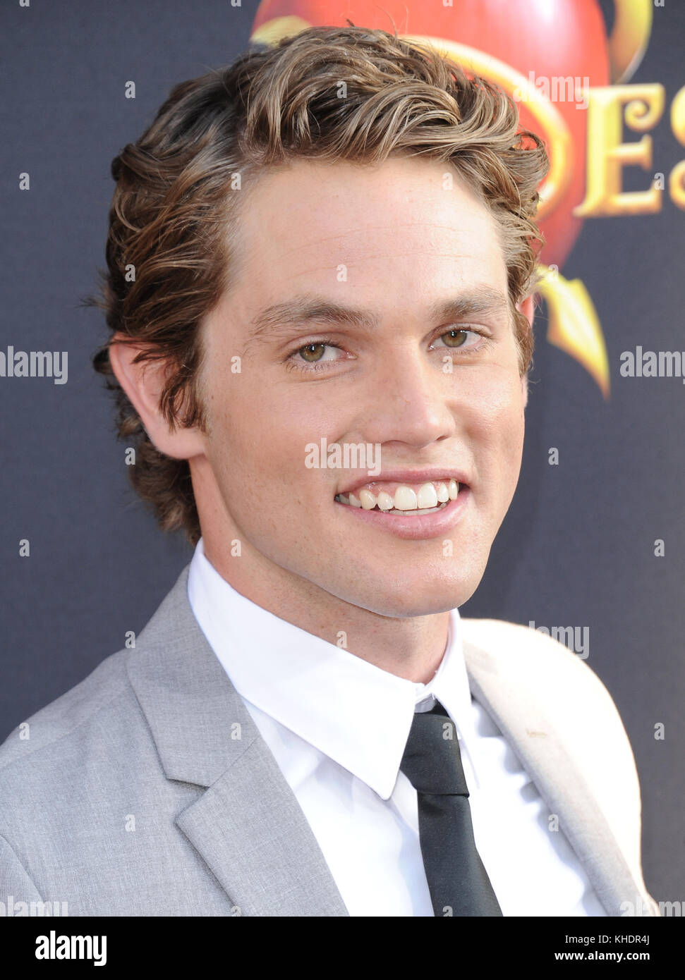 Photos and Pictures - Jedidiah Goodacre at the Descendants Premiere  Screening, Walt Disney Studios, Burbank, CA 07-24-15