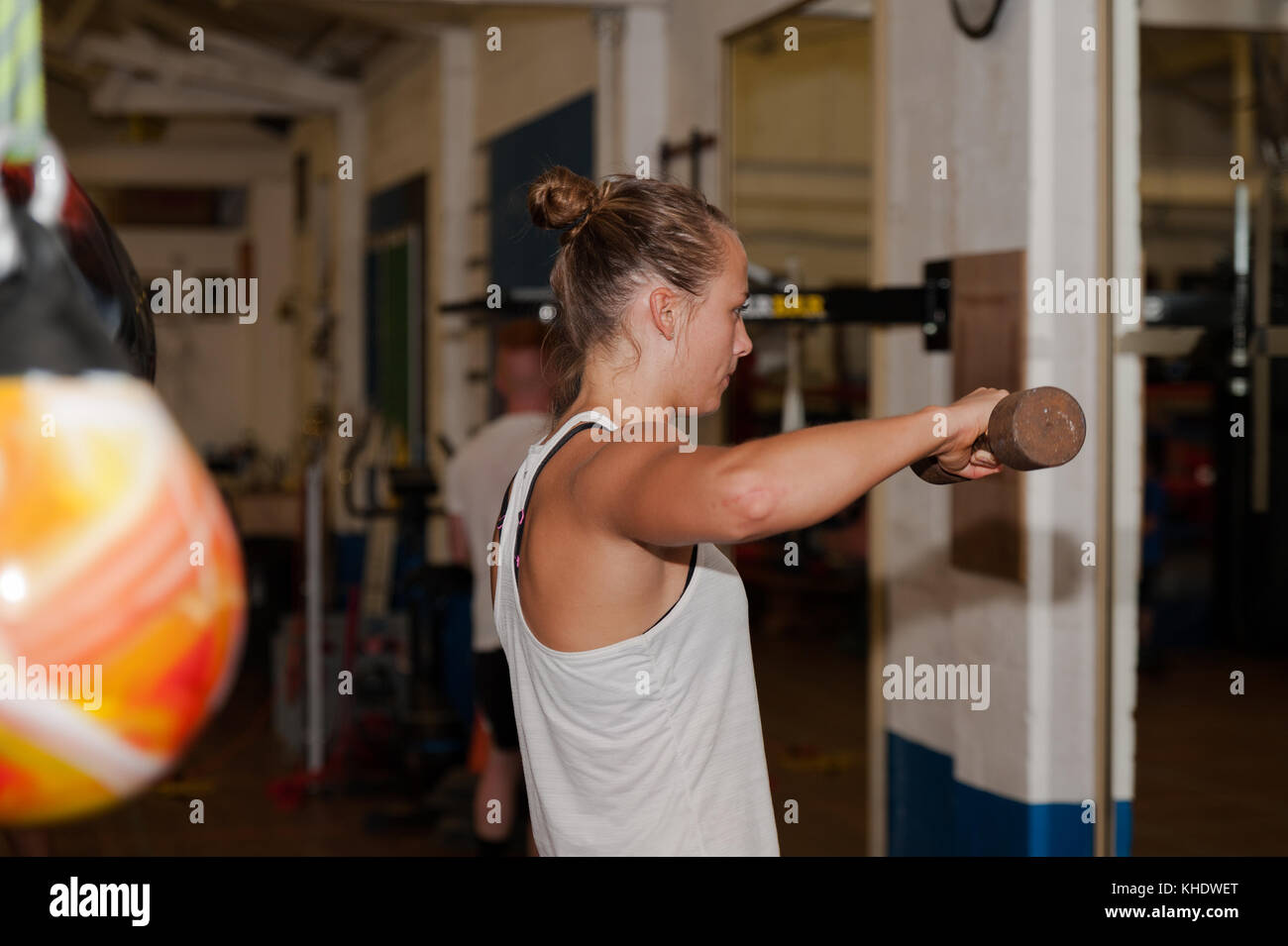 Hannah Robinson a female boxer who is the English Lightweight title