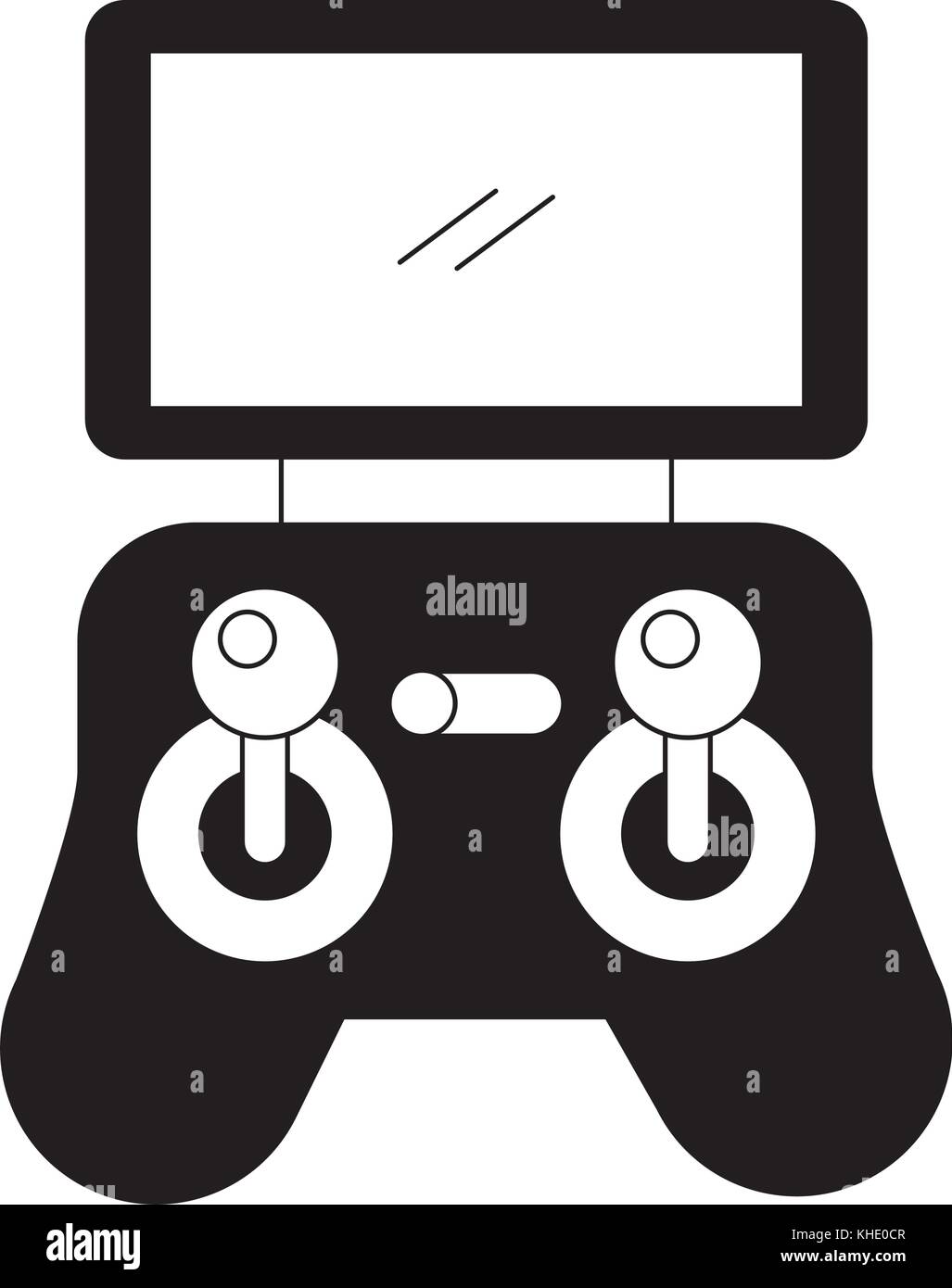 remote control screen drone technology Stock Vector Image & Art - Alamy