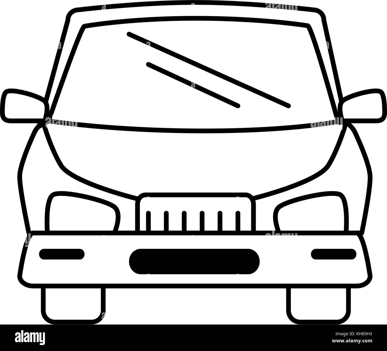 car vehicle isolated icon vector illustration design Stock Vector Image ...