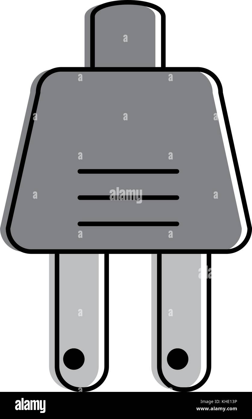 energy plug connector icon vector illustration design Stock Vector ...