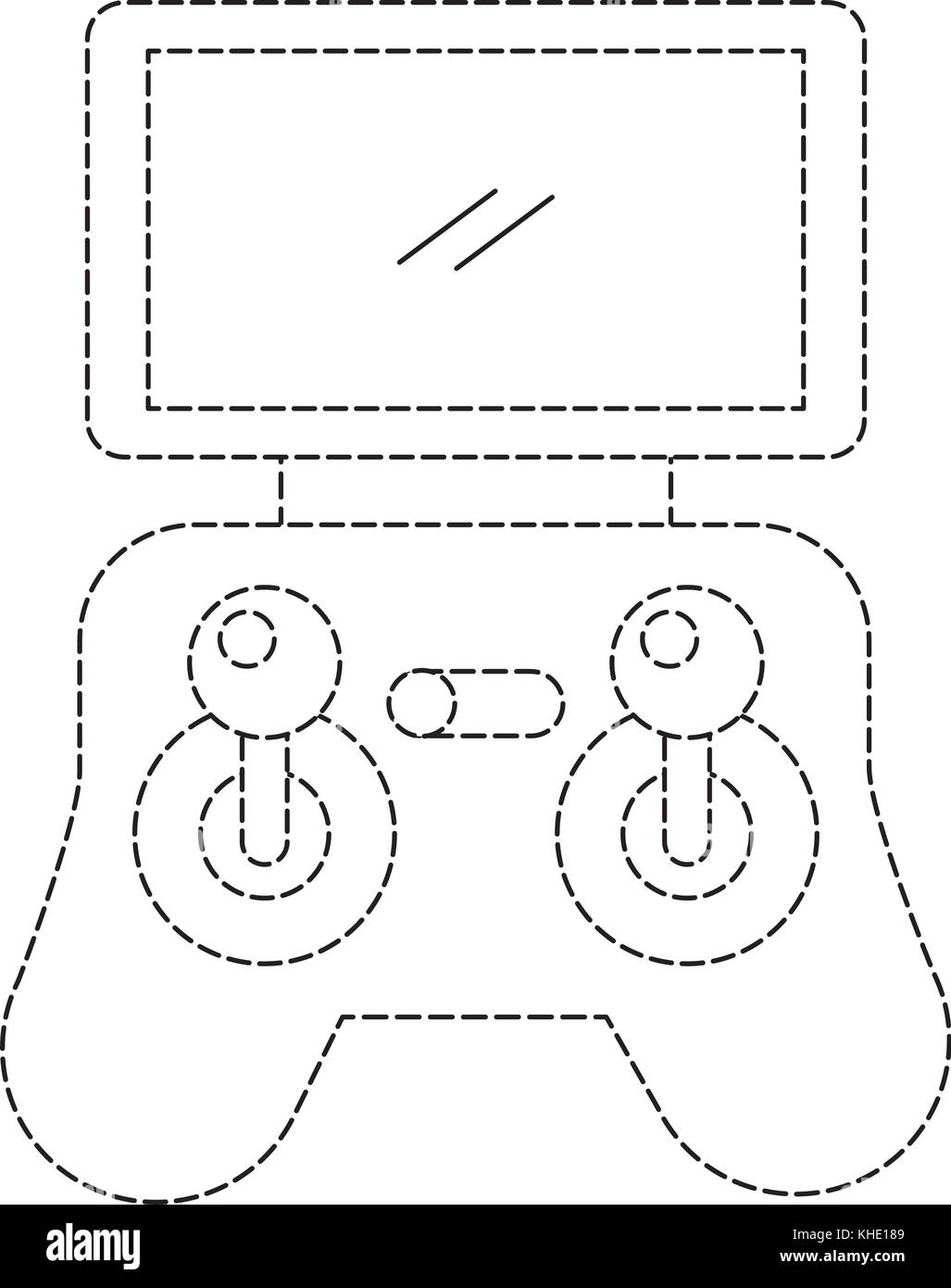 remote control screen drone technology Stock Vector Image & Art - Alamy
