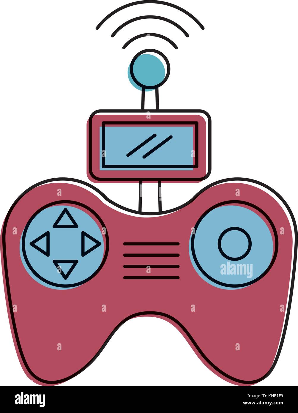 remote control screen drone technology Stock Vector Image & Art - Alamy