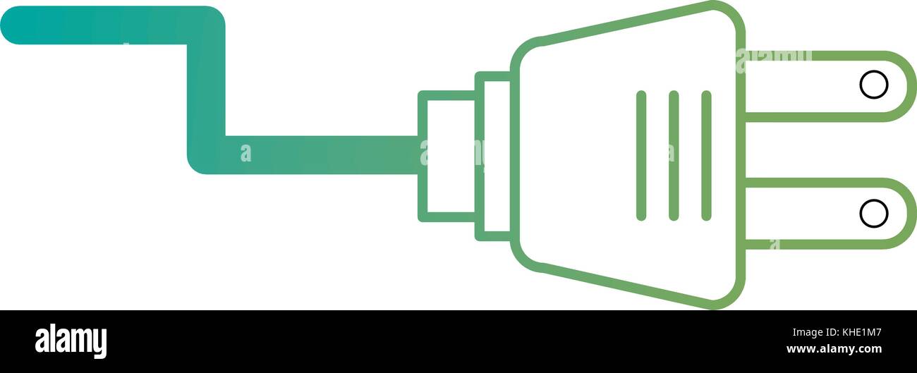energy plug connector icon vector illustration design Stock Vector ...