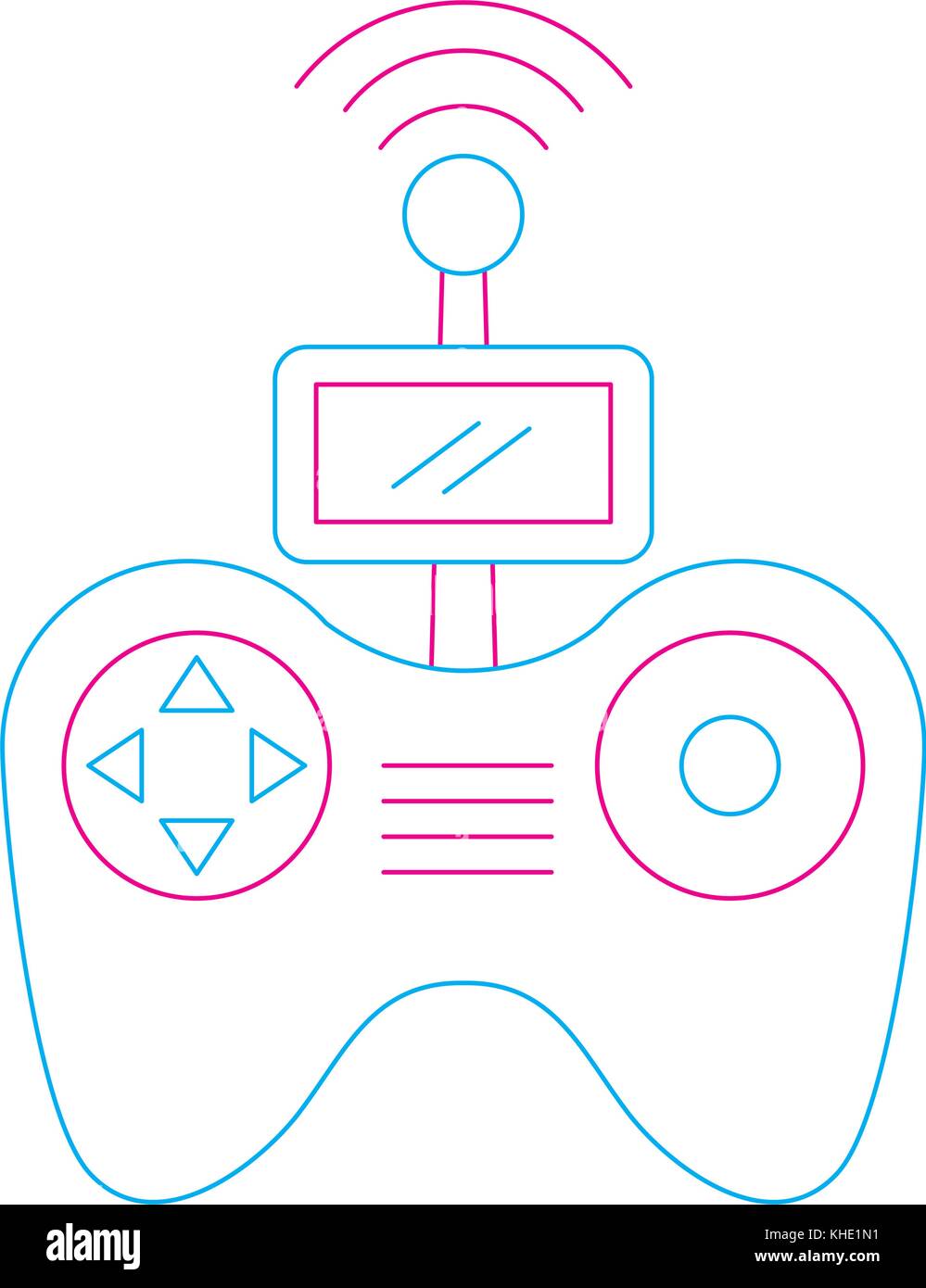 remote control screen drone technology Stock Vector Image & Art - Alamy