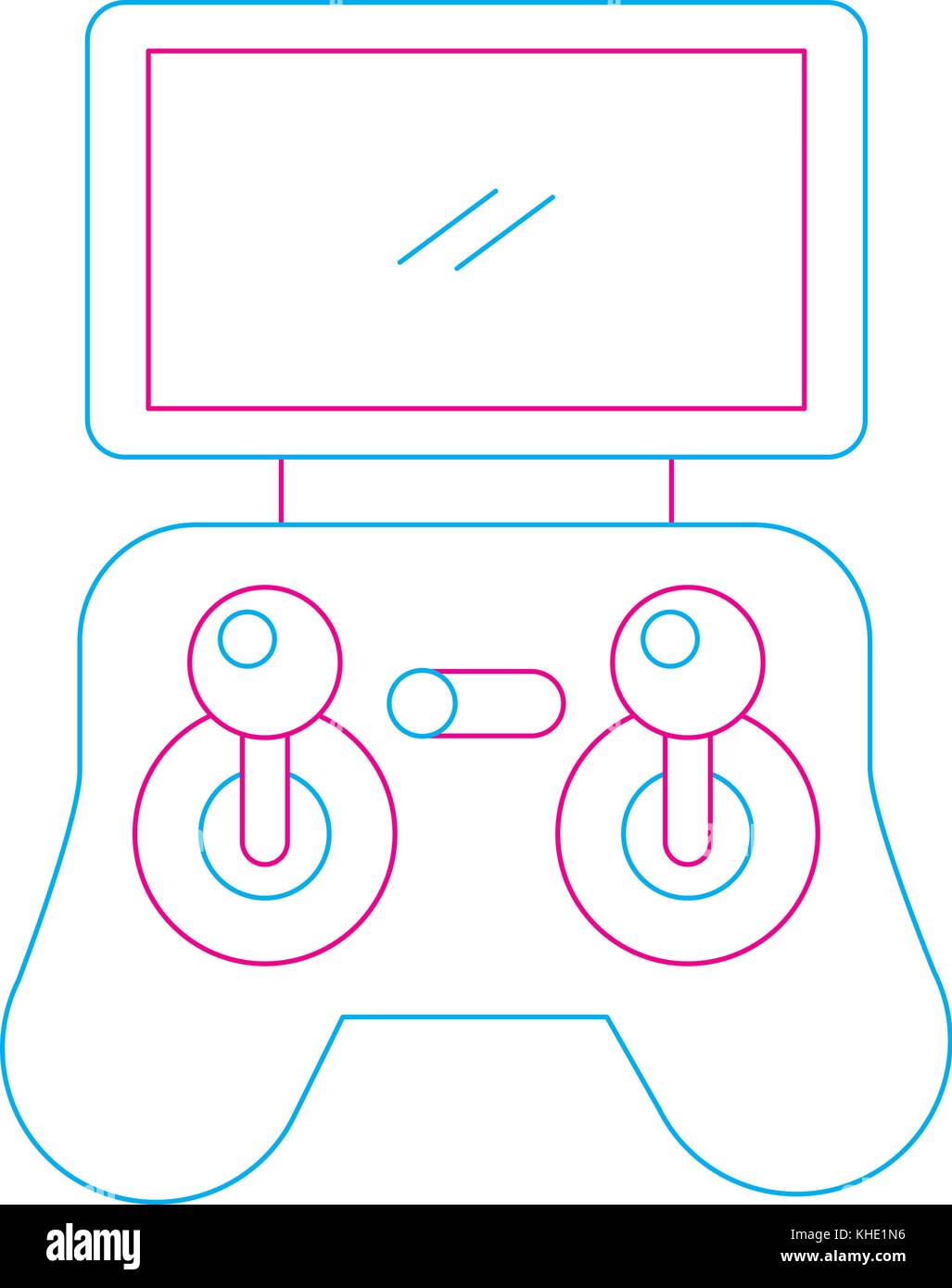 remote control screen drone technology Stock Vector Image & Art - Alamy