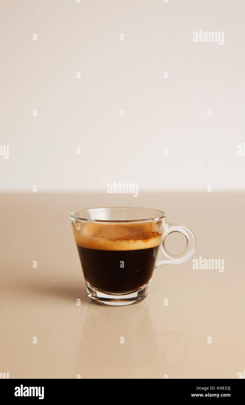 Cup of espresso coffee Stock Photo Alamy