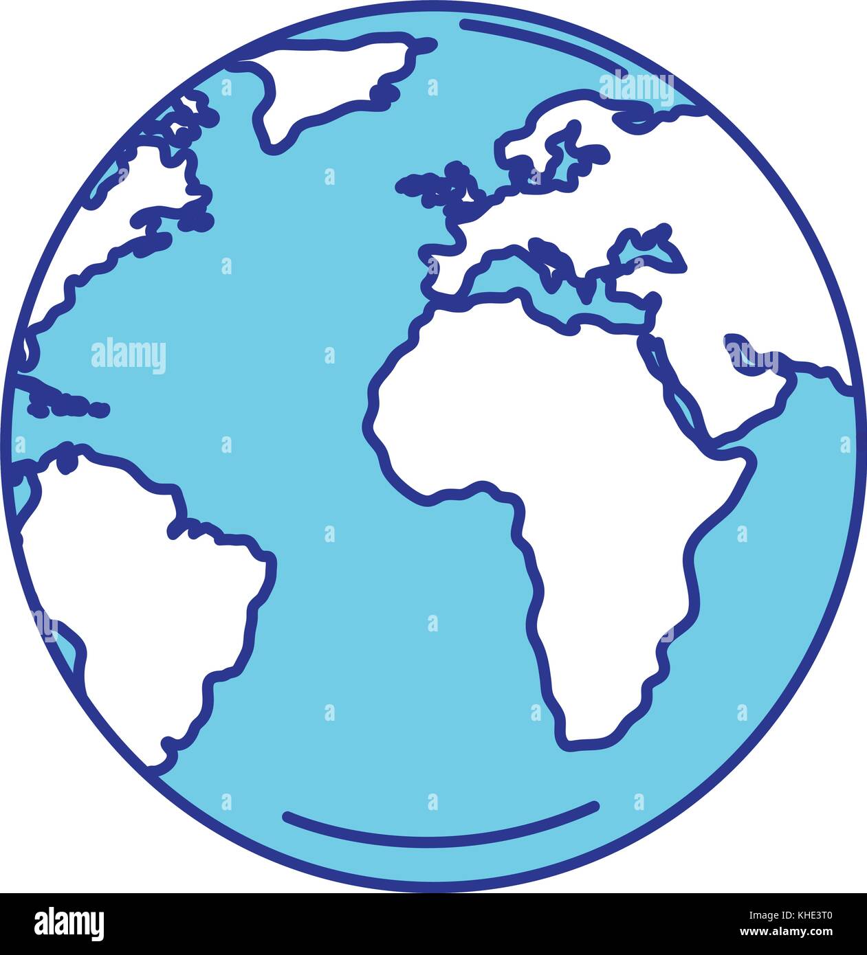 world planet earth icon vector illustration design Stock Vector Image ...