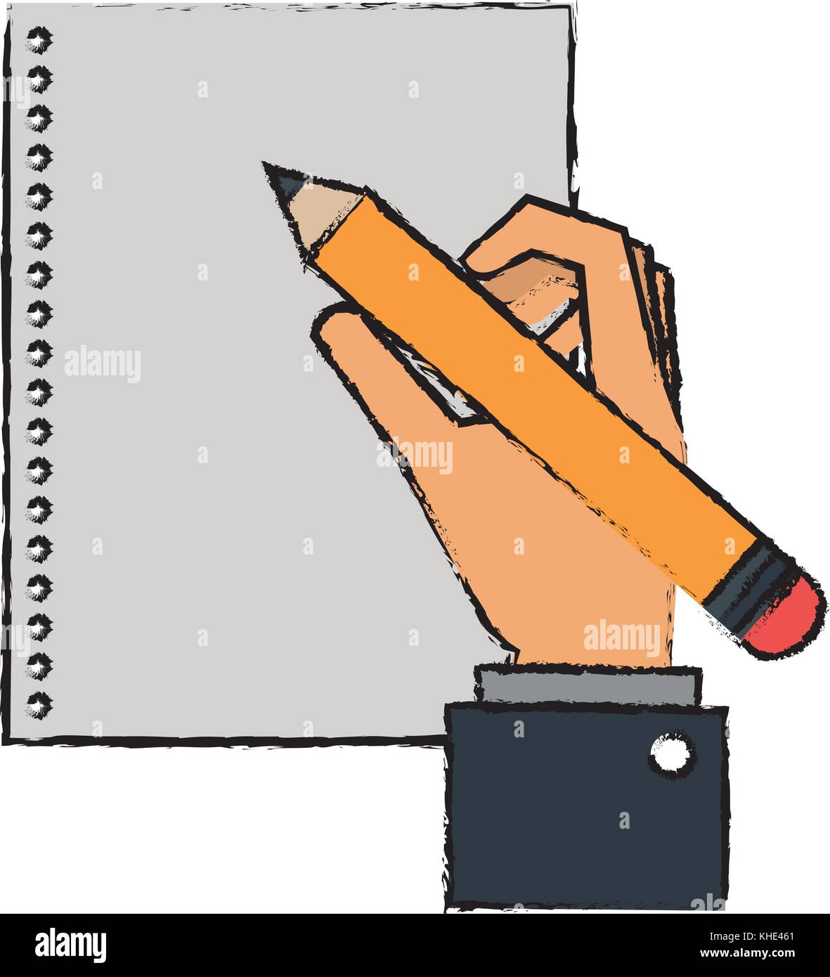 hand human writing icon Stock Vector Image & Art - Alamy