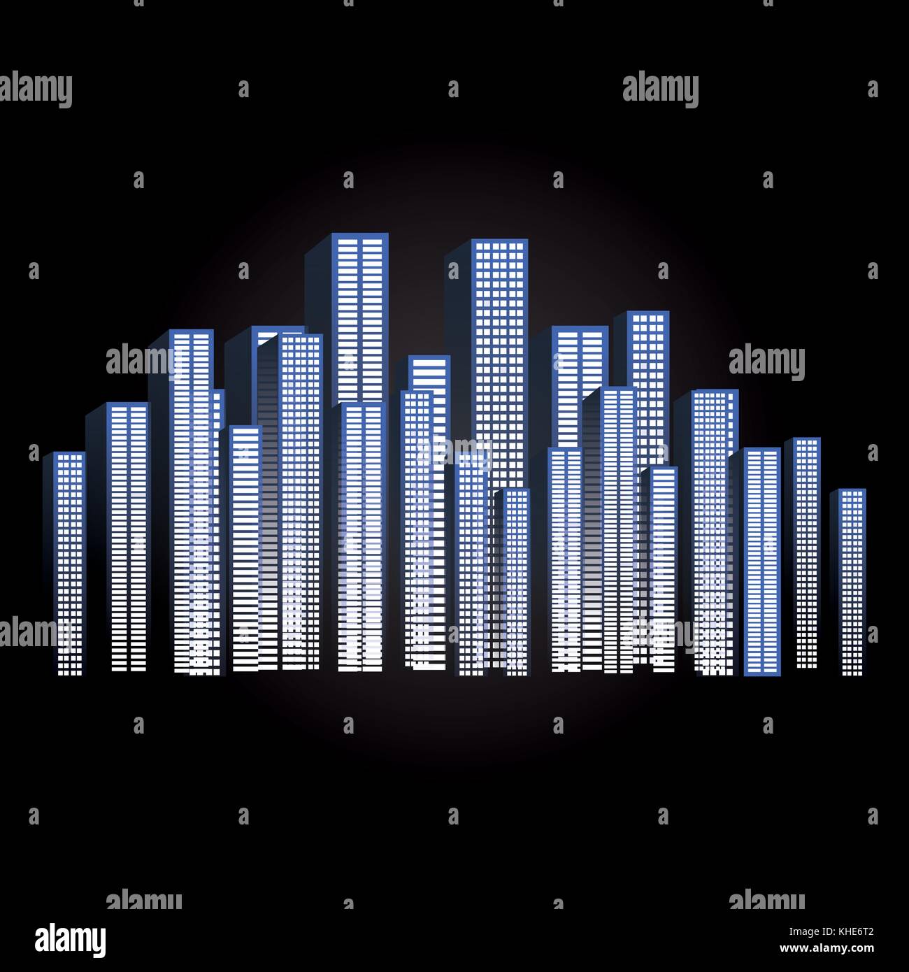city scene at night Stock Vector Image & Art - Alamy