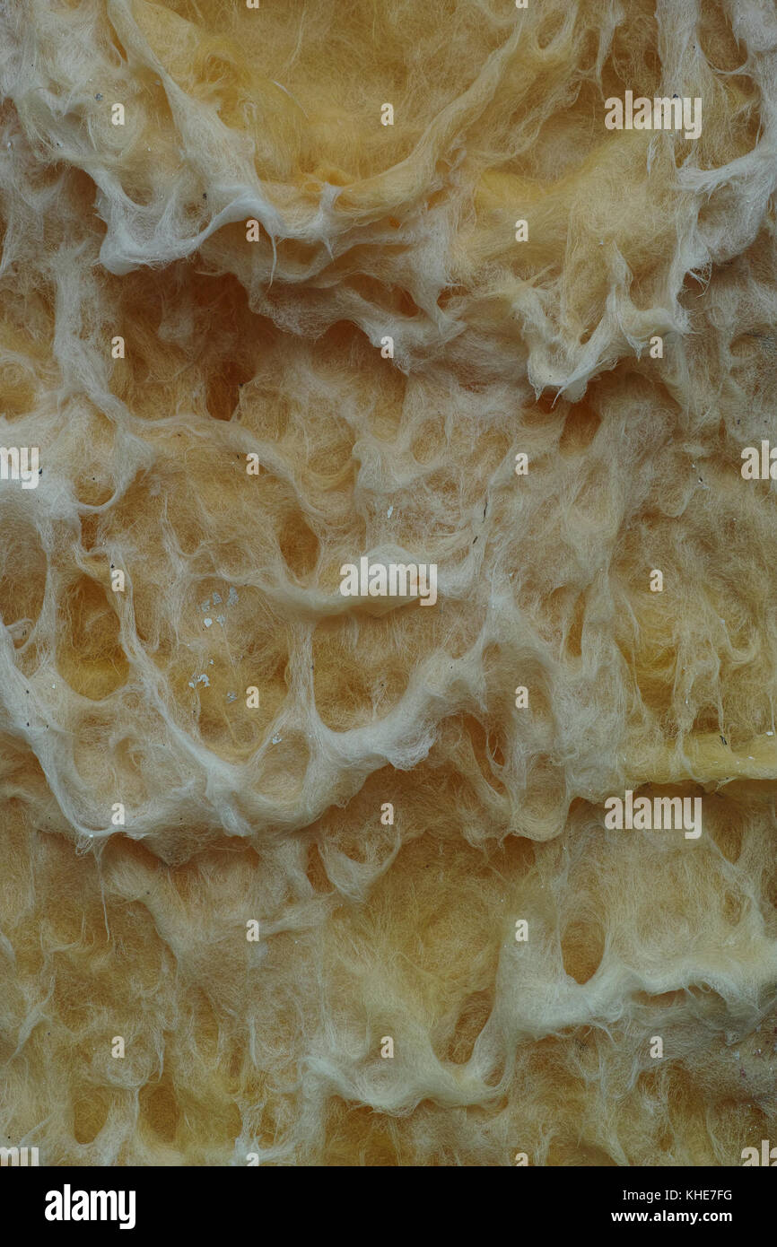 Old insulation material rock wool. Aka slag wool, For thermal