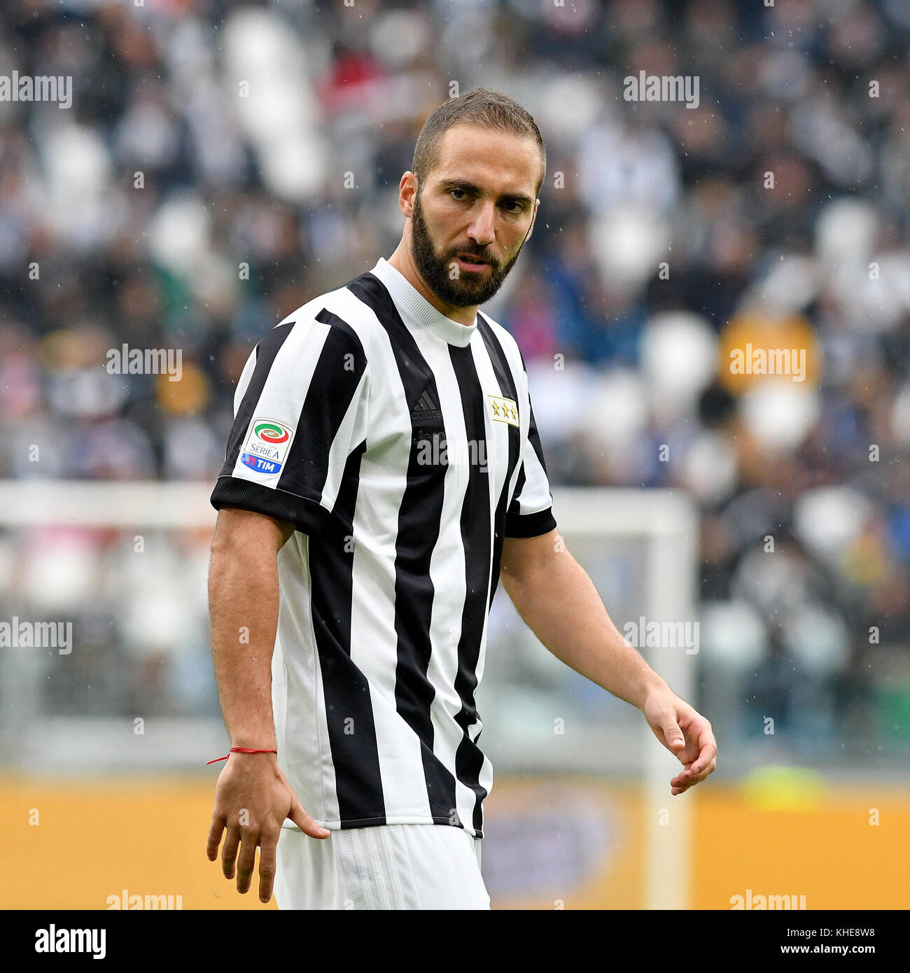 Gonzalo Higuain Juventus Torino 05-11-2017 Allianz Stadium Calcio Serie A 2017/2018 Juventus - Benevento Foto Giuliano Marchisciano / Insidefoto Stock Photo