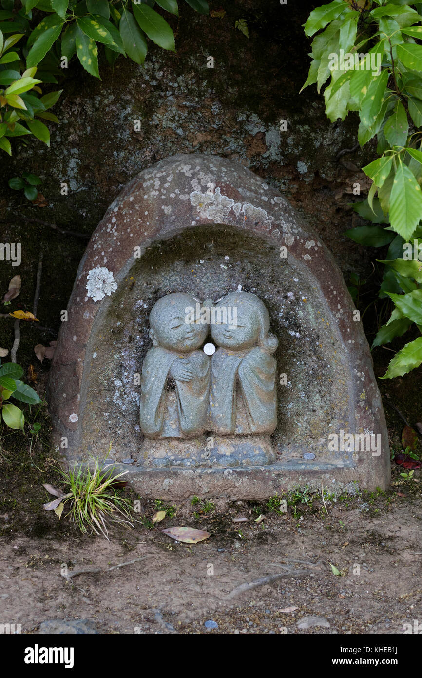 Stone jizo statues hires stock photography and images Alamy