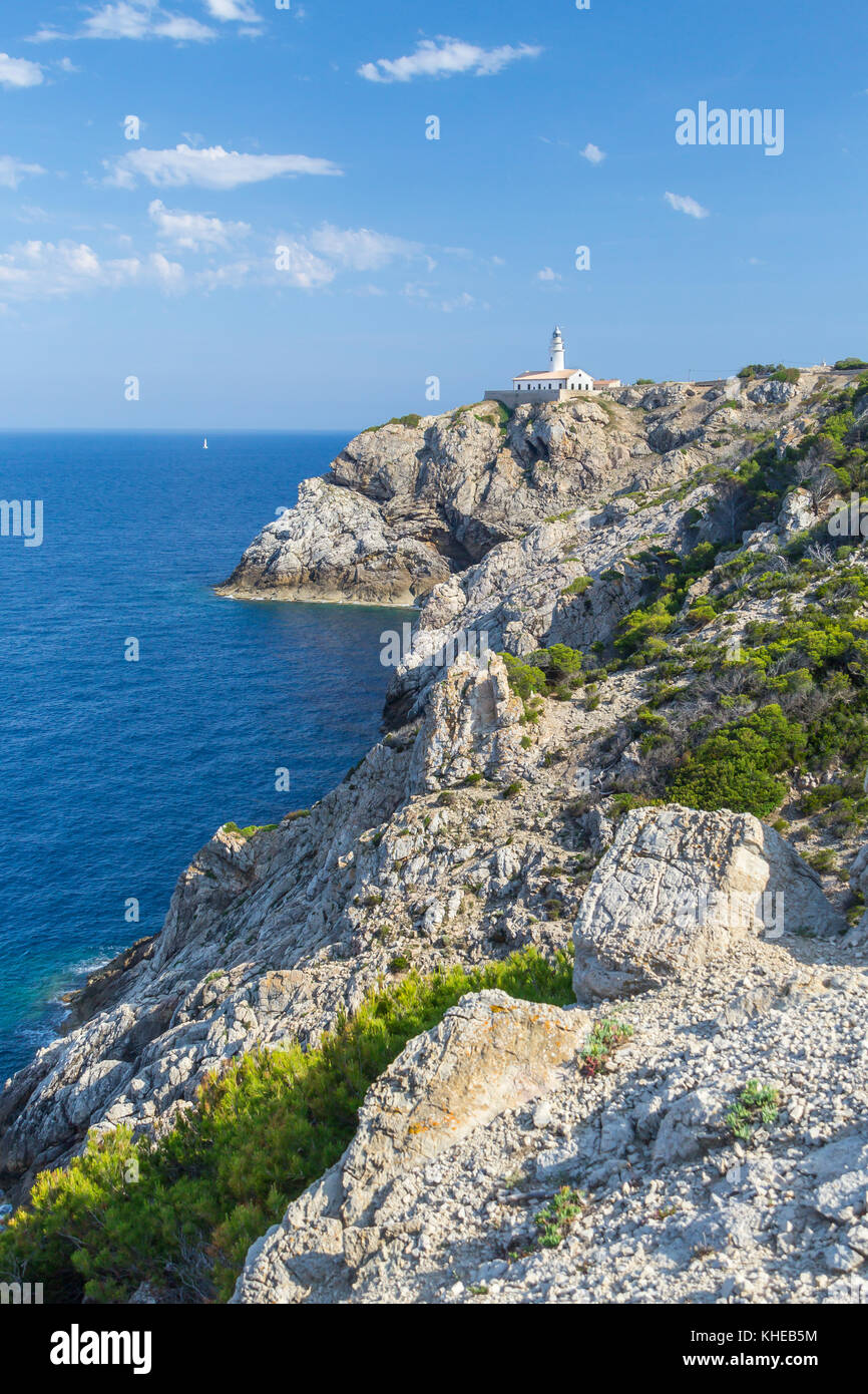 Capdepera Lighthouse | Mallorca | Spain Stock Photo