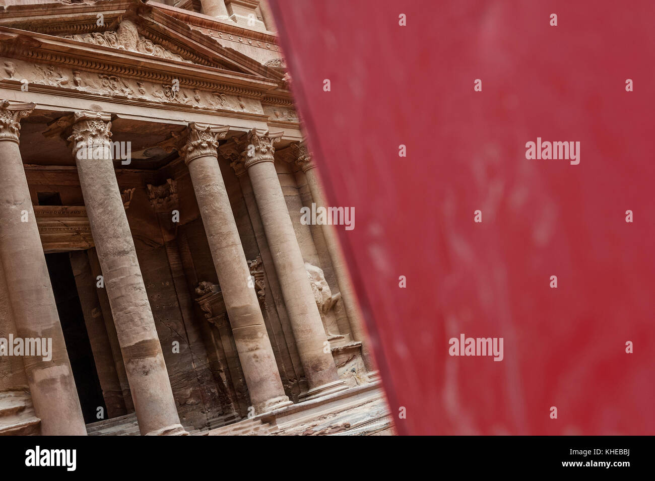 The Treasury, Petra, Jordan, Middle East Stock Photo