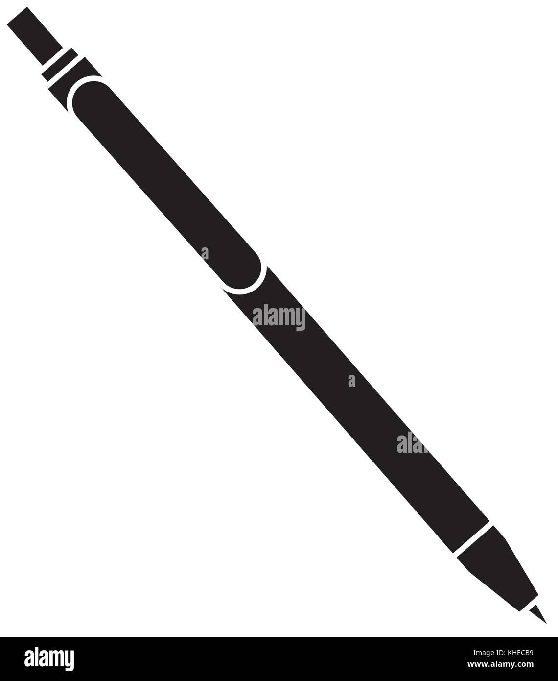 Ballpoint pen isolated Stock Vector Image & Art - Alamy