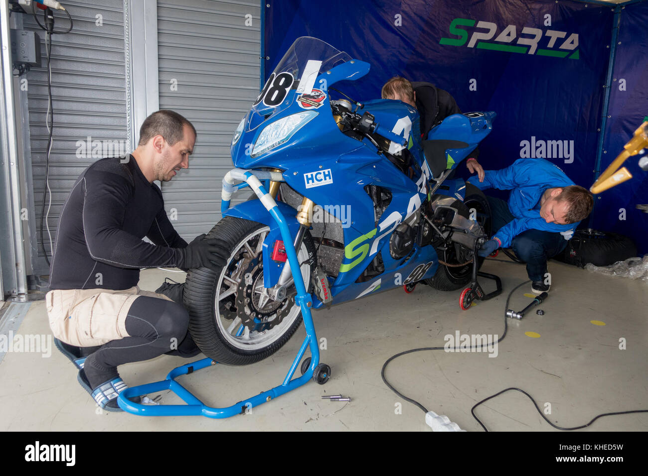Moto gp paddock hi-res stock photography and images - Page 2 - Alamy